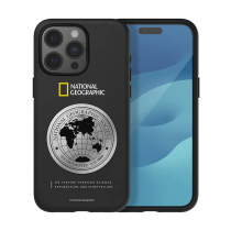 National Geographic 國家地理 |  iPhone 15 系列 地球徽章 國家地理 雙層防摔殼