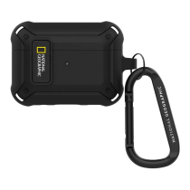 National Geographic 國家地理 |  RuggedBumper AirPods 卡扣式 保護殼 (黑)